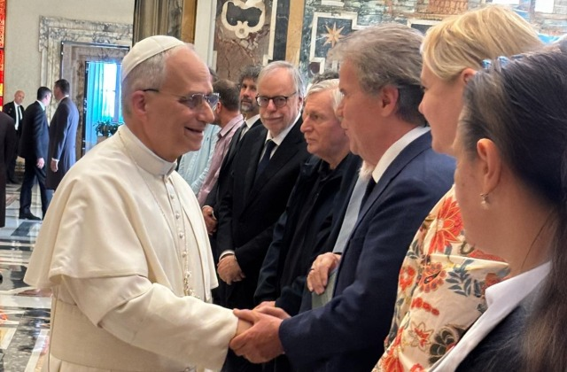 Papa Leone XIV ha incontrato i Movimenti e le Associazioni Popolari. Il presidente generale MCL, Alfonso Luzzi, era presente all'Udienza